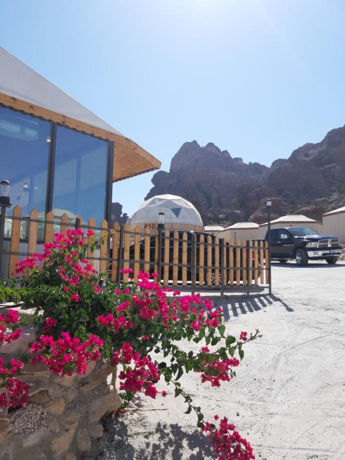 ホテル The Rock Camp Petra ワディ・ムーサ エクステリア 写真